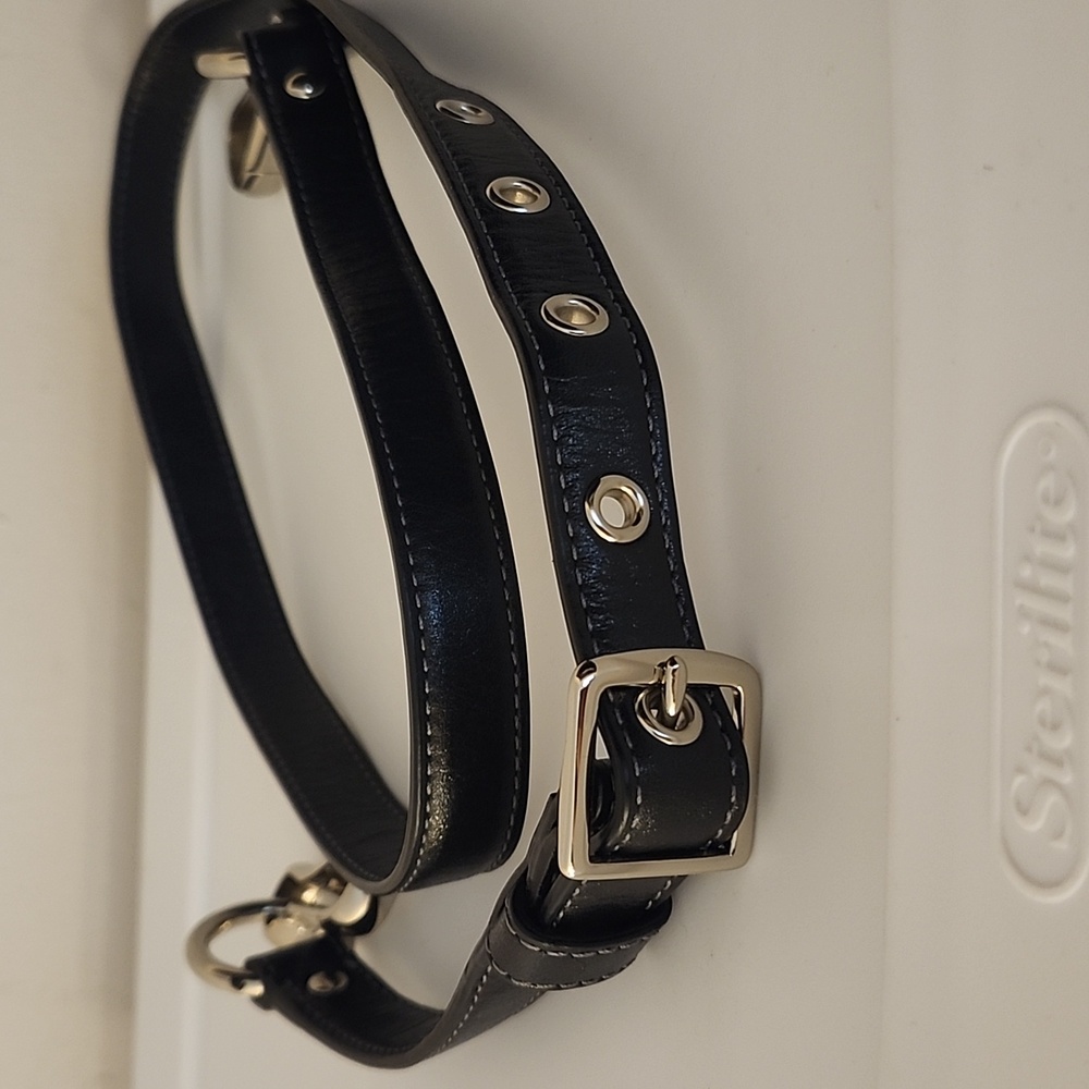 Coach Signature Stripe Demi Hand Bag w/xtra Coach Shoulder Strap - Picture 13 of 16
